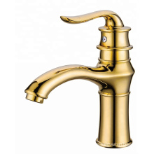 YLB0129 Gold Tap Messing Badezimmer Deck Deck montiertes Waschbeckenmixer Tap Wasserhahn